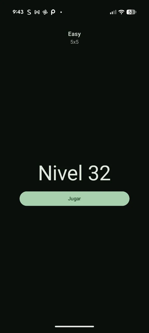 ConnectAll — selección de nivel