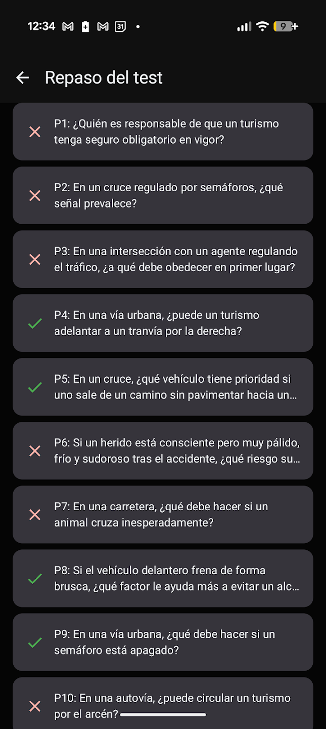 DGTest — captura de pantalla 6