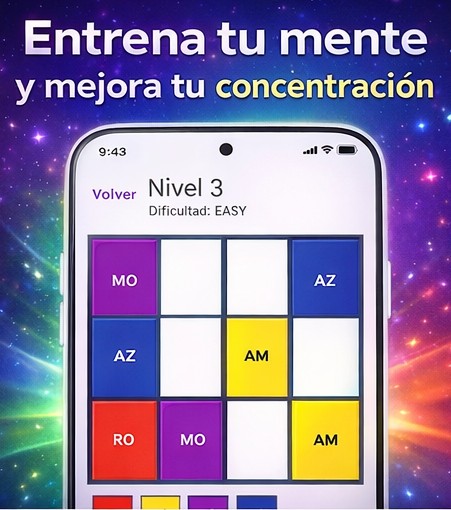 Sudoku de Colores — nivel completado