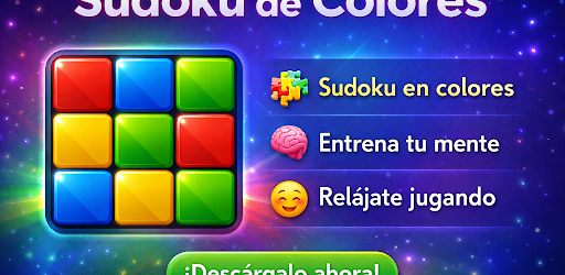 Sudoku de Colores — gráfico de funciones de la aplicación